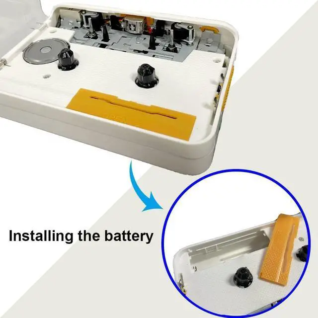Alt view image 5 of 7 - Portable Tape Player Cassette Players Captures MP3 Audio Music via PC Compatible with Laptops and Personal Computers