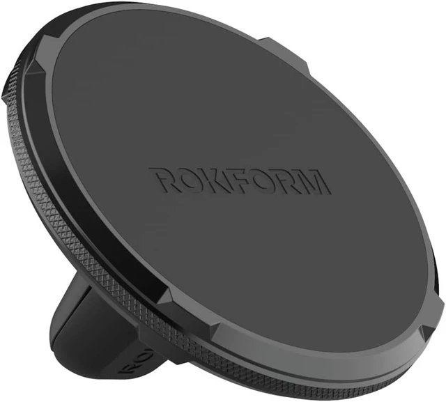Main image of Dual Magnet Vent Phone Mount, Super Grip Clip (Black)