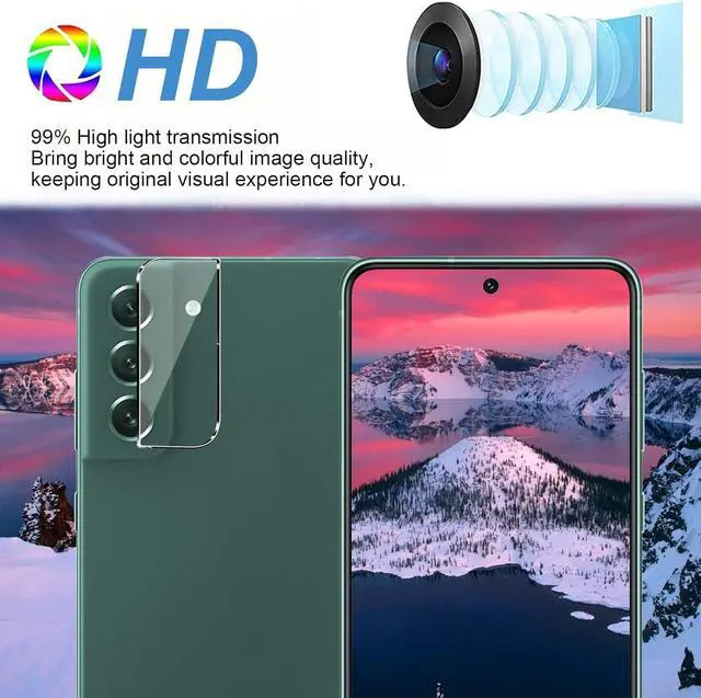 Alt view image 7 of 7 - letosan [3+3 Pack] Glass Screen Protector for Samsung Galaxy S22 Plus 5G, 9H Tempered Glass, Ultrasonic Fingerprint Compatible,HD Clear Case Friendly for Galaxy S22 Plus Glass Screen Protector