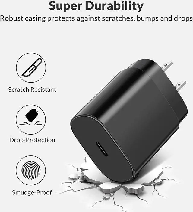 Alt view image 5 of 7 - S25/S25 Ultra Charger Fast Charging, 25W USB C Super Fast Wall Charger 6FT Type C Charger Cable Cord Android Phone Charger Block for Samsung Galaxy S25 Ultra/S25/S25+/S24 Ultra/S24/S23/S22/S21