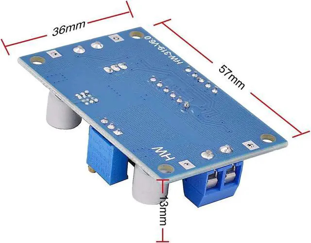 Alt view image 6 of 6 - Valefod 3 Pack LM2596 DC to DC Voltage Regulator 4-40V to 1.5-35V Buck Converter with LED Display