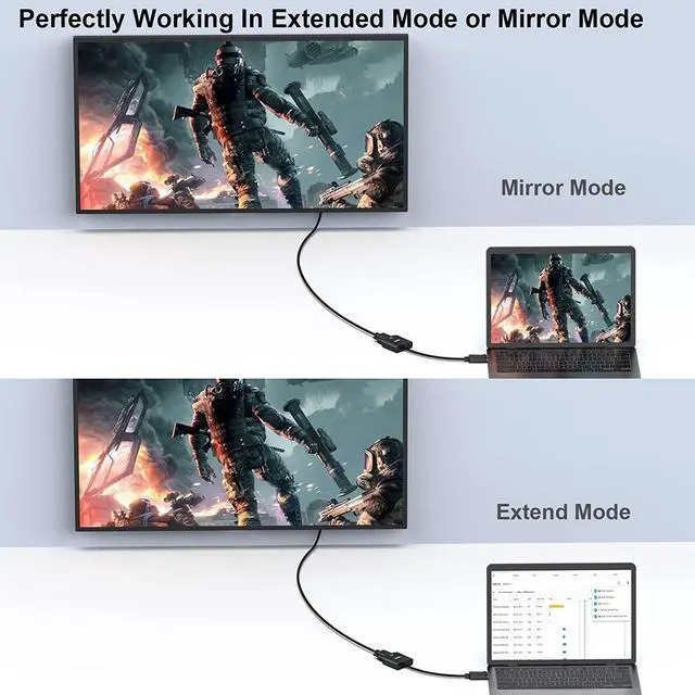 Alt view image 4 of 7 - DisplayPort to VGA Gold-Plated Uni-directional DP Computer to VGA Screen Adapter 1080P (Male to Female) Compatible for   HP