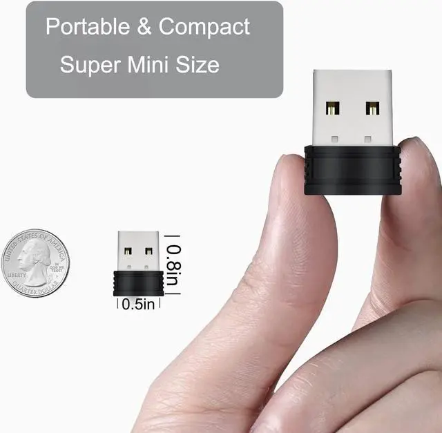 Alt view image 7 of 7 - Mouse Jiggler Mouse Mover Wiggler Undetectable Shaker USB Port for Computer Laptop, Keeps PC Awake, Simulate Mouse Movement to Prevent Computer Laptop Entering Sleep, No Software Plug-and-Play