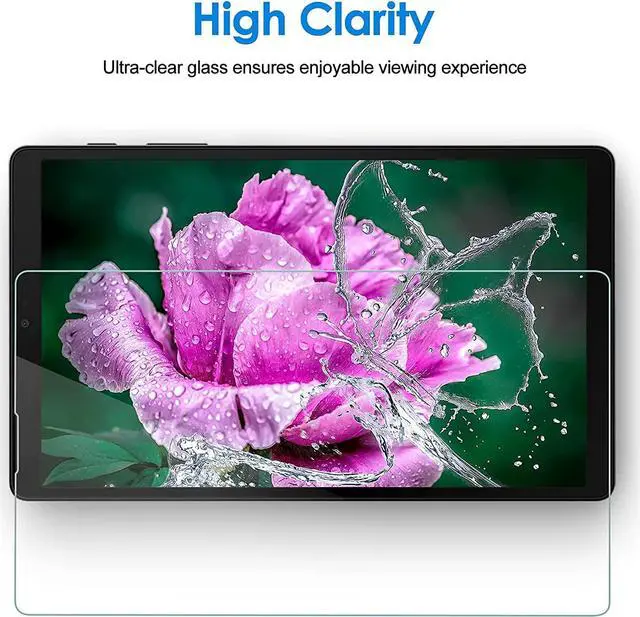 Alt view image 3 of 7 - Screen Protector for  Galaxy Tab A7 Lite (8.7-Inch 2021 Model SM-T220/T225/T227) Tempered Glass Film 1-Pack