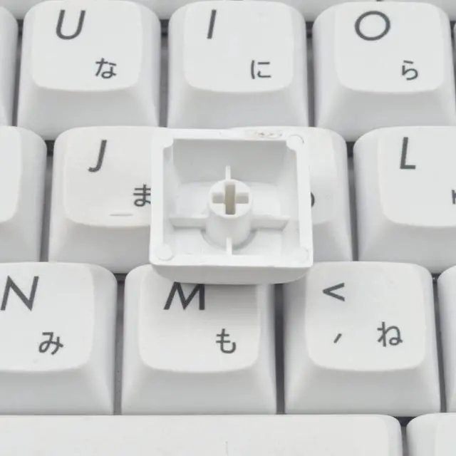 Alt view image 5 of 7 - Keycap PBT XDA DSA Height Standard Five-Sided Sublimation Process Keycap Compatible with GH60 / GK64 / GK61 / 68/87/104 Black and White Japanese
