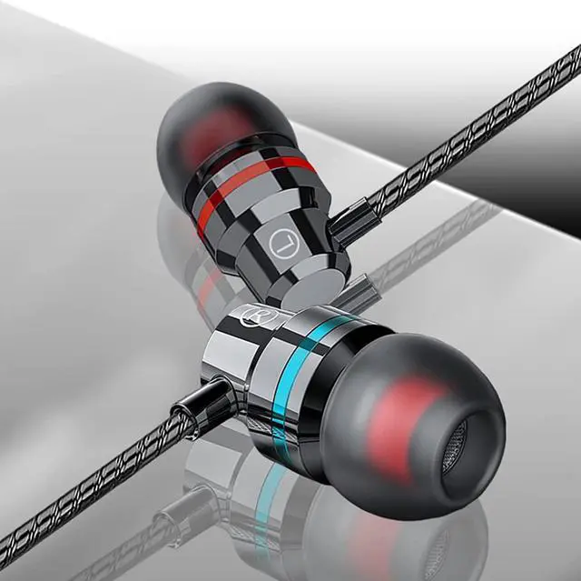 Alt view image 4 of 7 - 3 Pack Wired Earbuds, Wired in-Ear Headphones with Microphone and Volume Control, Noise Isolation, Pure Sound, Lightweight 3.5mm Earbuds Compatible with Samsung, Tablets, Laptops, MP3 and etc.