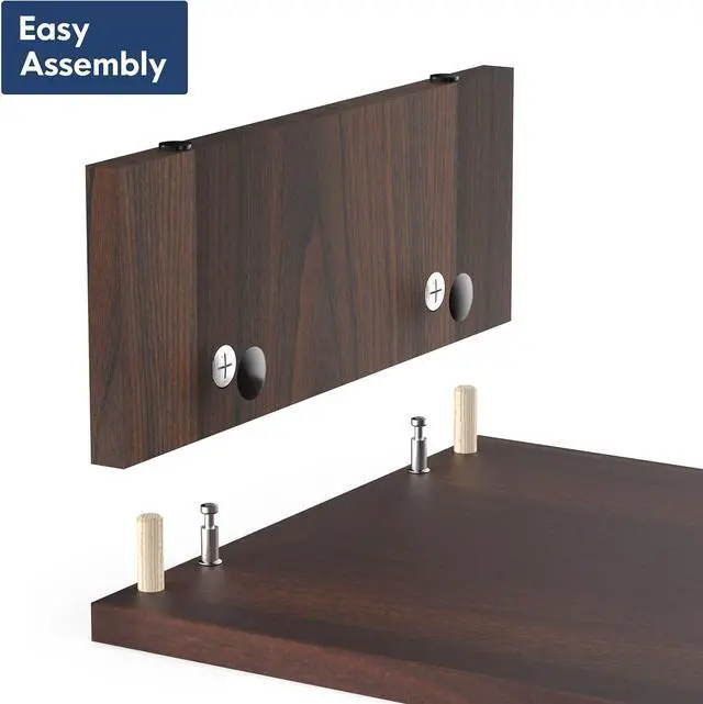 Alt view image 6 of 7 - FITUEYES Monitor Stand - Computer Monitor Riser with 16.7 Inch Shelf, Wood Desktop Stand for Laptop Computer Screen, Desk Organization, Office Supplies