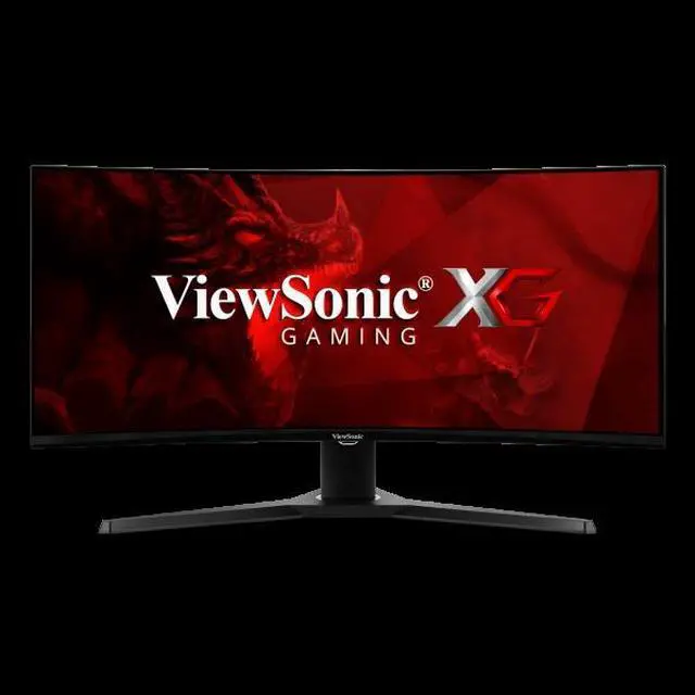 Alt view image 8 of 16 - ViewSonic VX3418-2KPC 34 Inch 21:9 UltraWide WQHD 1440p 144Hz 1ms Curved Gaming Monitor with Adaptive-Sync Eye Care HDMI and Display Port