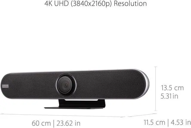 Alt view image 6 of 11 - ViewSonic VB-CAM-201 8.5M Effective Pixels USB 3.0 Video Conferencing Camera - 8.5 Megapixel - USB 3.0