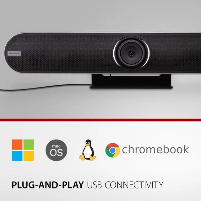 Alt view image 5 of 11 - ViewSonic VB-CAM-201 8.5M Effective Pixels USB 3.0 Video Conferencing Camera - 8.5 Megapixel - USB 3.0