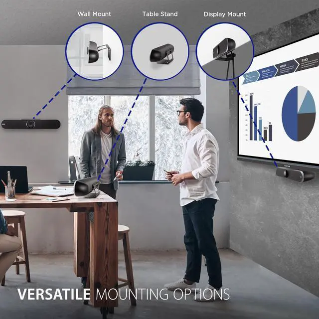 Alt view image 4 of 11 - ViewSonic VB-CAM-201 8.5M Effective Pixels USB 3.0 Video Conferencing Camera - 8.5 Megapixel - USB 3.0