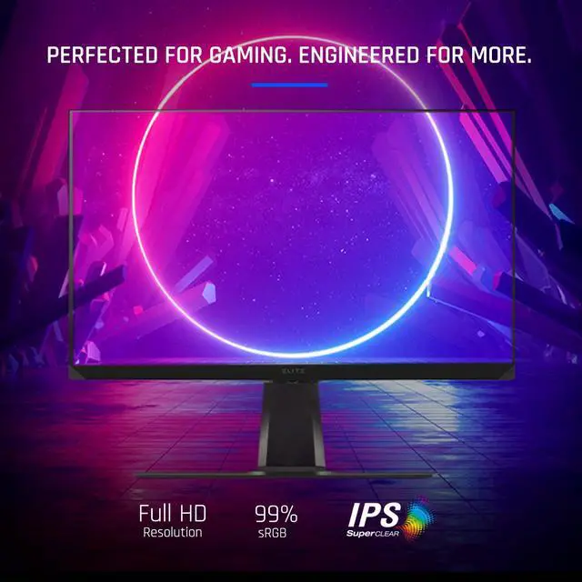 Alt view image 14 of 19 - ViewSonic ELITE XG251G 25 Inch 1080p IPS Gaming Monitor with 360Hz, 1ms, HDR 400, G-Sync, RGB Lighting, NVIDIA Reflex, and Advanced Ergonomics for Esports