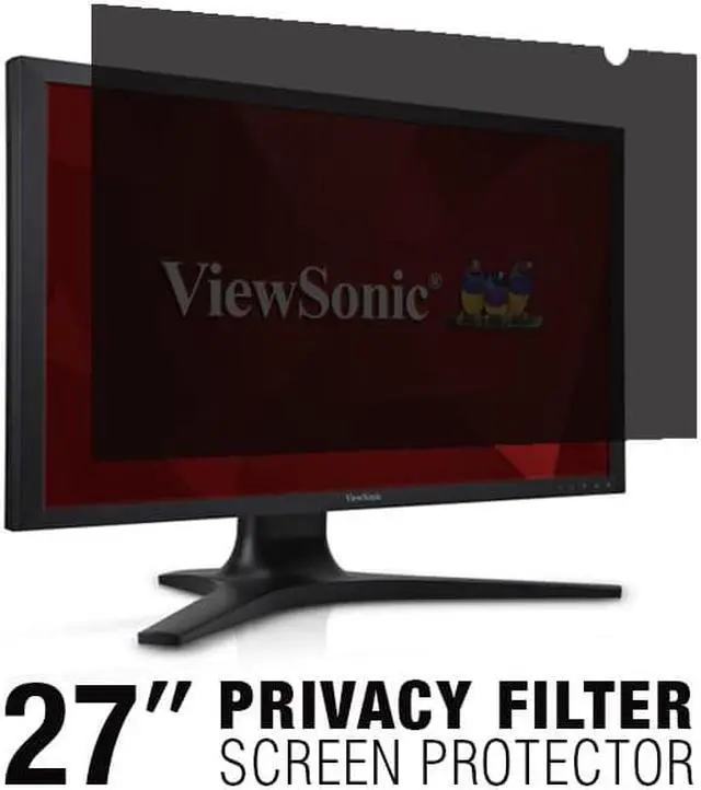 Alt view image 11 of 14 - ViewSonic VSPF2700 Privacy Filter Screen Protector, Black, Support 27 Inch Monitor