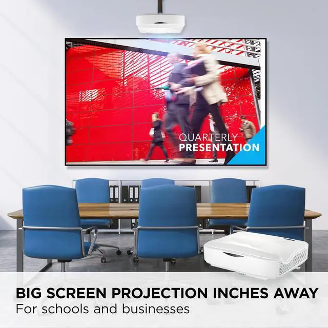 Alt view image 2 of 20 - ViewSonic LS832WU 5000 Lumens WUXGA Ultra Short Throw Projector with 1.3 Optical Zoom, H/V Keystone, 4 Corner Adjustment, 360 Degrees Projection for Home Theater and Education