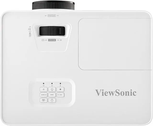 Alt view image 4 of 16 - ViewSonic PA503HD 4000 Lumens High Brightness Projector with 1.1x Optical Zoom, USB, and HDMI inputs for Home and Office