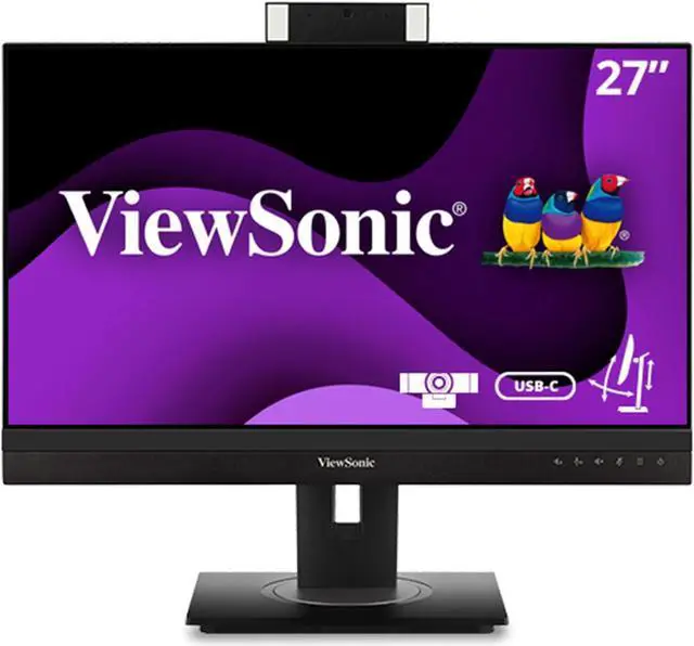 Main image of ViewSonic VG2756V-2K 24 Inch 1440p Video Conference Monitor with Webcam