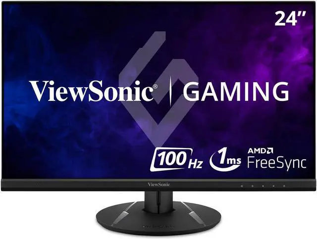 Main image of ViewSonic VX2416 24 Inch 1080p 1ms 100Hz Gaming Monitor with IPS Panel, AMD FreeSync, Eye Care, HDMI and DisplayPort