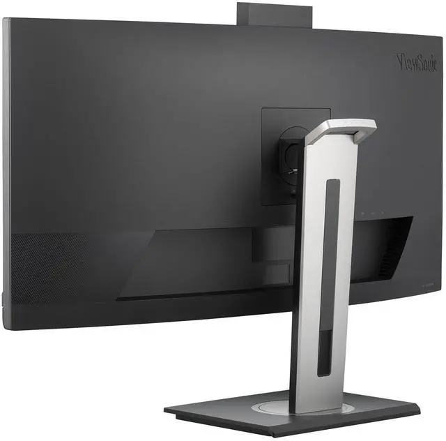 Alt view image 7 of 15 - ViewSonic VG3457CV 34 Inch Ultrawide QHD 1440p Curved Video Conferencing Docking Monitor with Windows Hello Compatible IR Webcam, Advanced Ergonomics, and 100W USB C for Home and Office