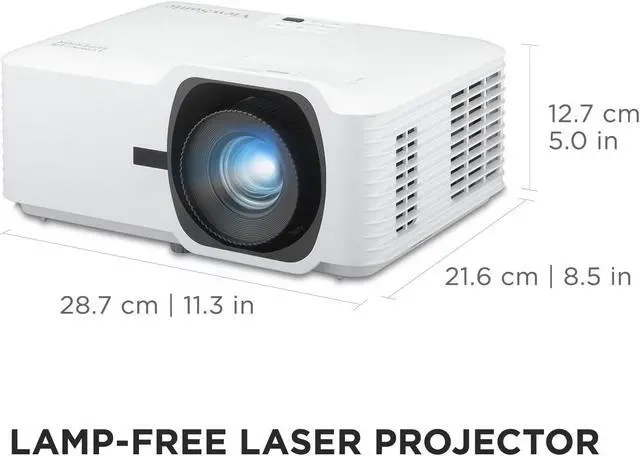 Alt view image 6 of 8 - ViewSonic LS741HD 5000 Lumens 1080p Laser Installation Projector with H/V Keystone, 4 Corner Adjustment, 360 Degree Projection, 1.6x Optical Zoom, LAN Control, 24/7 Operation