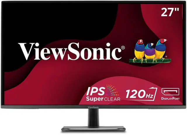Alt view image 8 of 15 - ViewSonic VA2756A-MHD 27 Inch IPS 1080p Monitor with 120Hz, Eye Care, HDMI, DisplayPort, and VGA Inputs for Home and Office