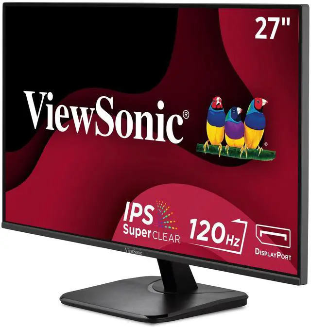 Alt view image 9 of 15 - ViewSonic VA2756A-MHD 27 Inch IPS 1080p Monitor with 120Hz, Eye Care, HDMI, DisplayPort, and VGA Inputs for Home and Office