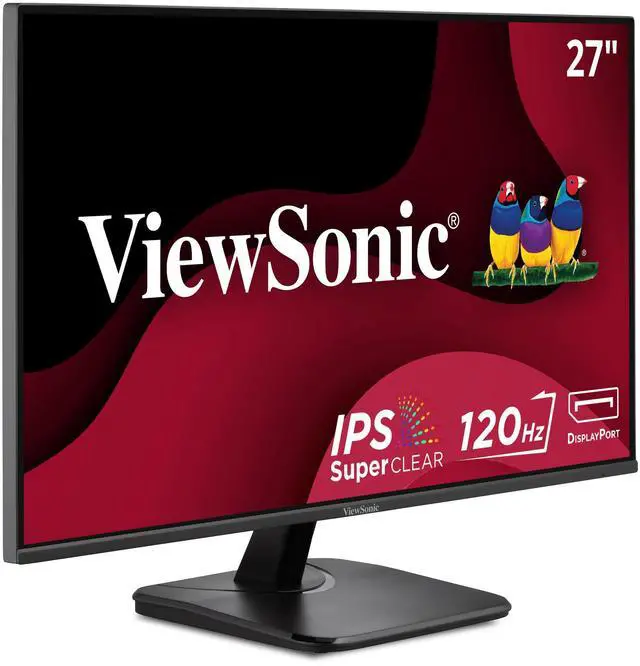 Alt view image 10 of 15 - ViewSonic VA2756A-MHD 27 Inch IPS 1080p Monitor with 120Hz, Eye Care, HDMI, DisplayPort, and VGA Inputs for Home and Office