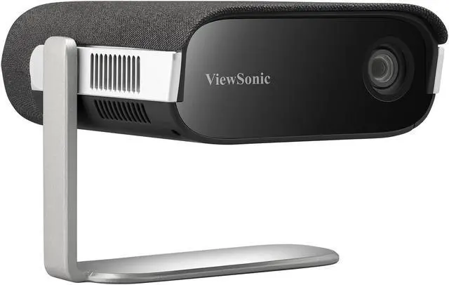 Main image of ViewSonic M1X Portable LED Projector with Smart Stand, Harman Kardon Speakers, Built-In Battery, H/V Keystone, 4 Corner Adjustment, Bluetooth, Wi-Fi, USB-C, Powered USB A