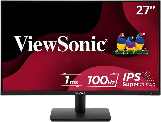 Main image of ViewSonic VS2747-H 27 Inch 1080p IPS Monitor with 100Hz, Variable Refresh Rate, Thin Bezels, Eye Care, HDMI, VGA