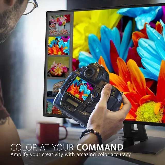 Alt view image 10 of 20 - ViewSonic VP3268a-4K 32 Inch Premium IPS 4K Monitor with Advanced Ergonomics, ColorPro 100% sRGB Rec 709, 14-bit 3D LUT, Eye Care, HDR10 Support, HDMI, USB C, DisplayPort for Professional Home Office