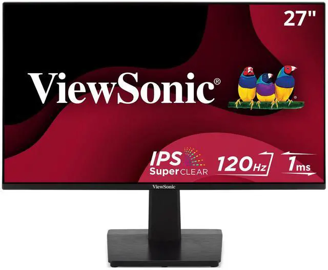 Main image of ViewSonic VA2748-MH 27 Inch Full HD 1080p IPS Monitor with 120Hz, Variable Refresh Rate, Eye Care, HDMI, and VGA Inputs for Home and Office