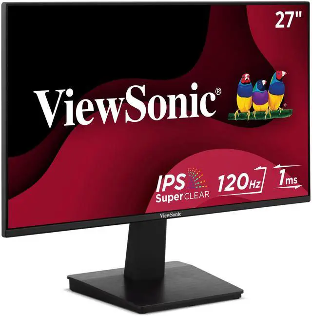 Alt view image 3 of 20 - ViewSonic VA2748-MH 27 Inch Full HD 1080p IPS Monitor with 120Hz, Variable Refresh Rate, Eye Care, HDMI, and VGA Inputs for Home and Office