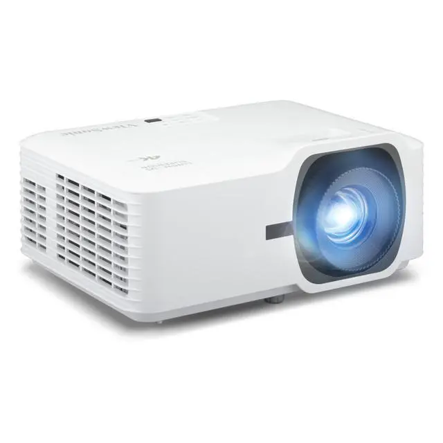 Alt view image 3 of 7 - ViewSonic LS740-4K 5000 ANSI Lumens 4K UHD Laser Projector High Brightness for Installation 1.6x Optical Zoom, H/V Keystone, 4-Corner Adjustment, 360-Degree Projection for Flexible Setup