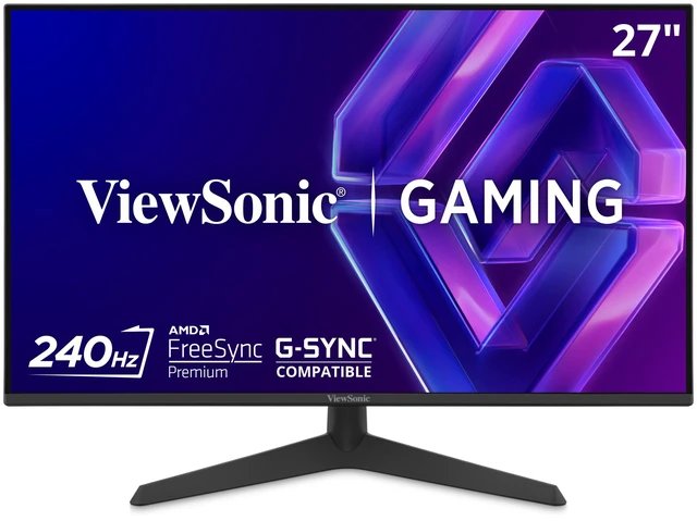 Main image of ViewSonic VX2726 27" 1920 X 1080p FHD Gaming Monitor with 240Hz, 1ms MPRT, HDMI 2.1 and DisplayPort 1.4