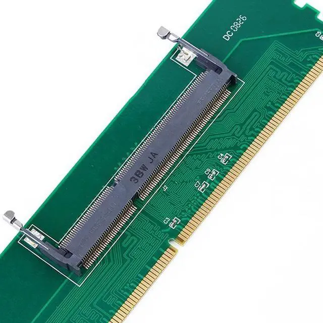Alt view image 4 of 6 - 1pc DDR3 Laptop SO-DIMM to Desktop DIMM Memory RAM Connector Adapter DDR3 Wholesale Drop Shipping