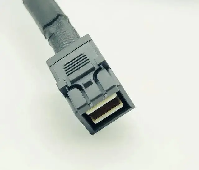 Alt view image 6 of 6 - 80CM Mini SAS HD SFF-8643 to SFF-8643 SATA HD Cable 12Gbps Backplane Cable for Server Motherboard Hard Disk Raid Mini SAS Cable