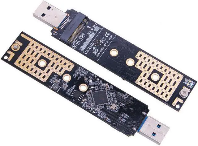 Main image of M.2 NVME to USB Adapter M-Key M.2 NGFF NVME to USB 3.1 Card Reader 10Gbps M.2 USB Adapter for Windows XP 7 8 10, MAC OS