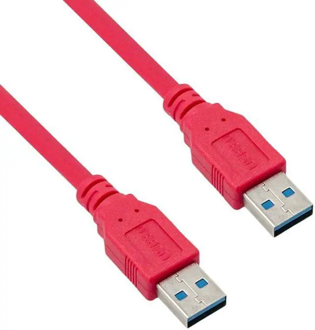 Alt view image 2 of 6 - Red USB 3.0 Riser Cable PCI-E 1x to 16x Extender Riser Card Adapter USB Cable Male to Male for Bitcoin Miner Antminer Mining