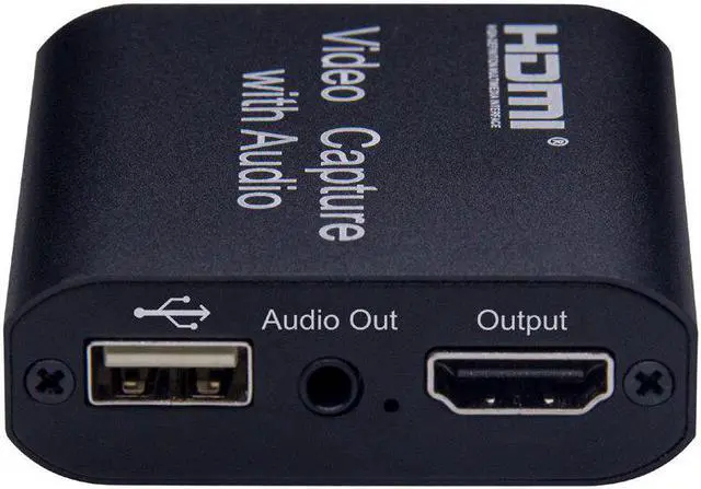 Alt view image 4 of 5 - Video Capture Card Video  Capture Card  to USB Video Capture + Audio fr PC Laptop HD Camera PS4 Game Live Streaming
