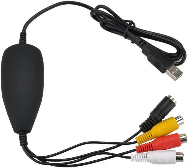 Alt view image 6 of 6 - USB2.0 Audio Video Grabber Capture,Convert Analog Video from VHS, Hi8, all Camcorders, DVD player, Satellite TV etc Capture Card