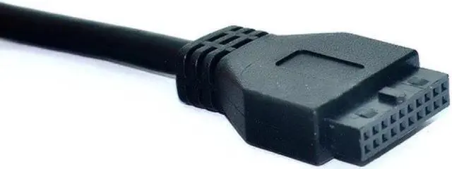 Alt view image 3 of 5 - HUB 19+1 20Pin 4 Port  3.0 Front Panel Combo Bracket 3.0 Hub Adapter for PC Desktop 3.5" FDD Floppy Disk Drive Bay NEW