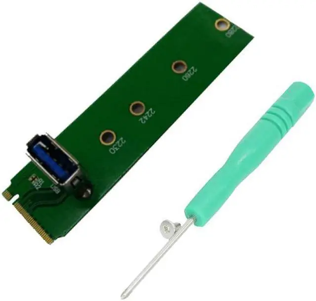 Alt view image 5 of 6 - Arrivals Mining Machine Special-Purpose M.2 NGFF to PCI-E PCIe Channel USB3.0 Adapter M2 to USB 3.0 Riser Card for BTC Miner