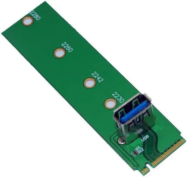 Alt view image 6 of 6 - Arrivals Mining Machine Special-Purpose M.2 NGFF to PCI-E PCIe Channel USB3.0 Adapter M2 to USB 3.0 Riser Card for BTC Miner