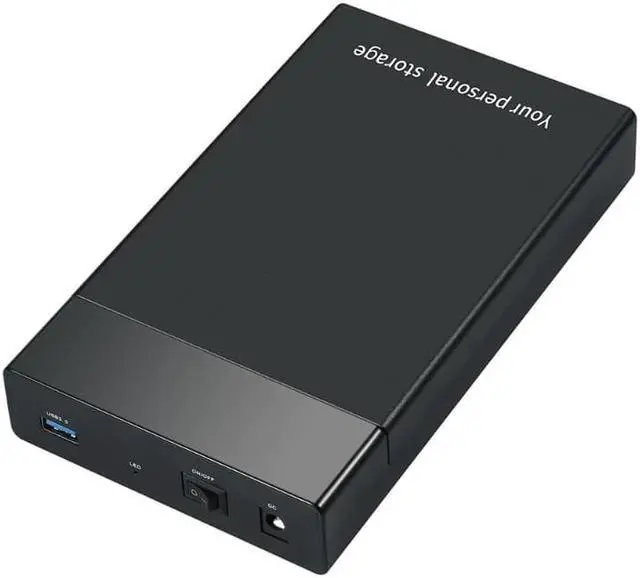 Alt view image 3 of 6 - External 6Gbps USB 3.0 to SATA III 2.5Inch 3.5Inch Hard Drive Enclosure HD SSD HDD Case For 2.5" 3.5" Laptop Desktop Hard Disk(EU Plug)