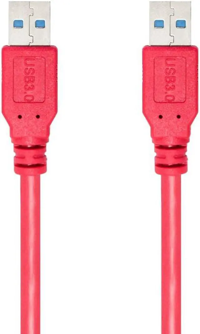 Alt view image 4 of 6 - Red USB 3.0 Riser Cable PCI-E 1x to 16x Extender Riser Card Adapter USB Cable Male to Male for Bitcoin Miner Antminer Mining