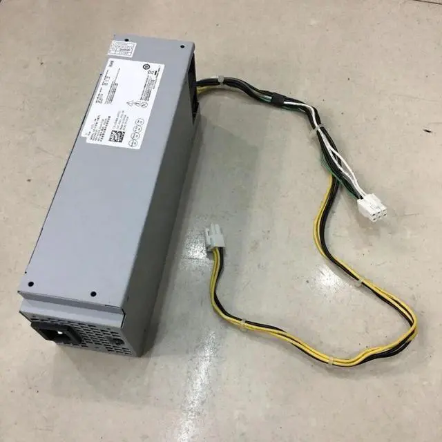 Alt view image 4 of 4 - For dell Vostro 3667 3668 3268 AC240ES-02 desktop small power supply 6 pin + 4 pin