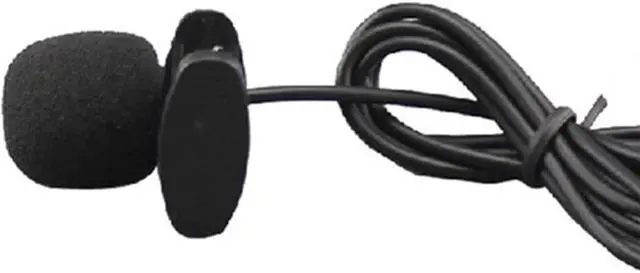 Alt view image 4 of 4 - 3.5mm AUX Mini Lavalier Microphone Hands Clip On Mini Lapel Mobiloe Phone Microphone Portable Mic