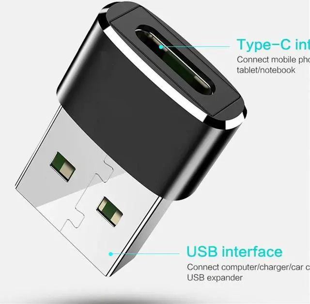 Main image of Mini USB to USB Type C OTG Adapter USB-C Converter Type-c Adapter For Samsung S20 Xiaomi Mi 9t Oneplus 7 6t USB OTG Connector