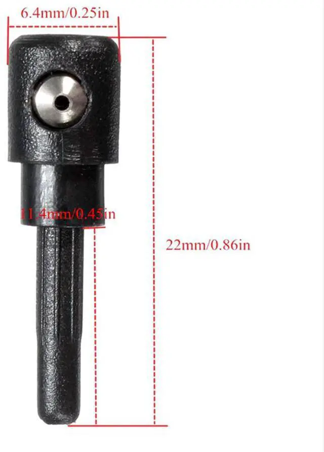 Alt view image 4 of 4 - Rear Windshield Washer Nozzle 3B9955985A Water Sprayer Rear Wiper Screen Washer Jet For T5 Audi Golf Mk4 Mk5 Mk6-Polo 94-09