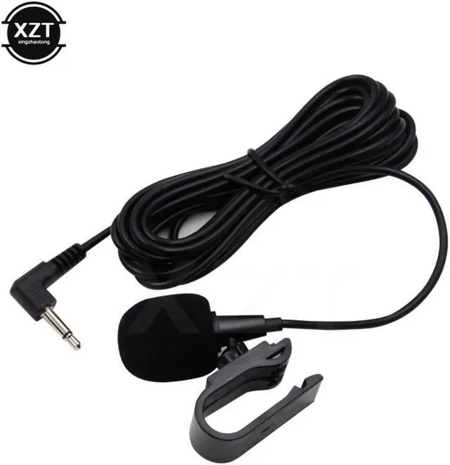 Alt view image 2 of 3 - Professionals Mini Microphone for Car Audio 3.5mm Jack Plug Mic Stereo Wired External Microphone for GPS Car DVD Radio
