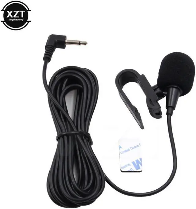 Main image of Professionals Mini Microphone for Car Audio 3.5mm Jack Plug Mic Stereo Wired External Microphone for GPS Car DVD Radio